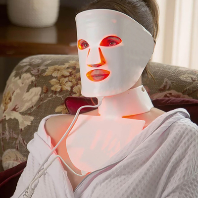 Gesichtsschönheit des Silikon-3D führte Farbhautpflege-Antialtern der Masken-7
