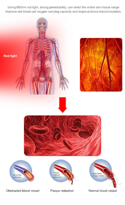 Impuls-Licht-ganzer Körper-rotes Lichteinstrahlungs-Ausrüstungs-rotes Infrarotlichttherapie-Bett der hohen Leistung 635nm 850nm LED