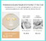 Weiche tragbare Lichttherapie-Maske des 7 Farbmultifunktionssilikon-LED für Hautpflege